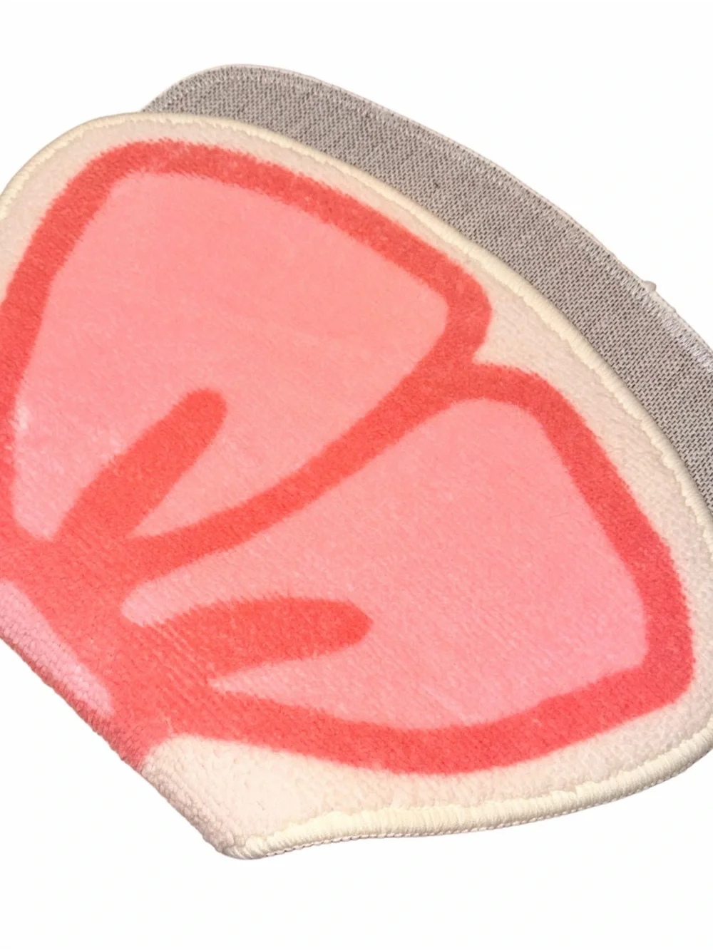 Target Bullseye Playground Pink & White Coquette Bow Bath Mat Rug Home Decor